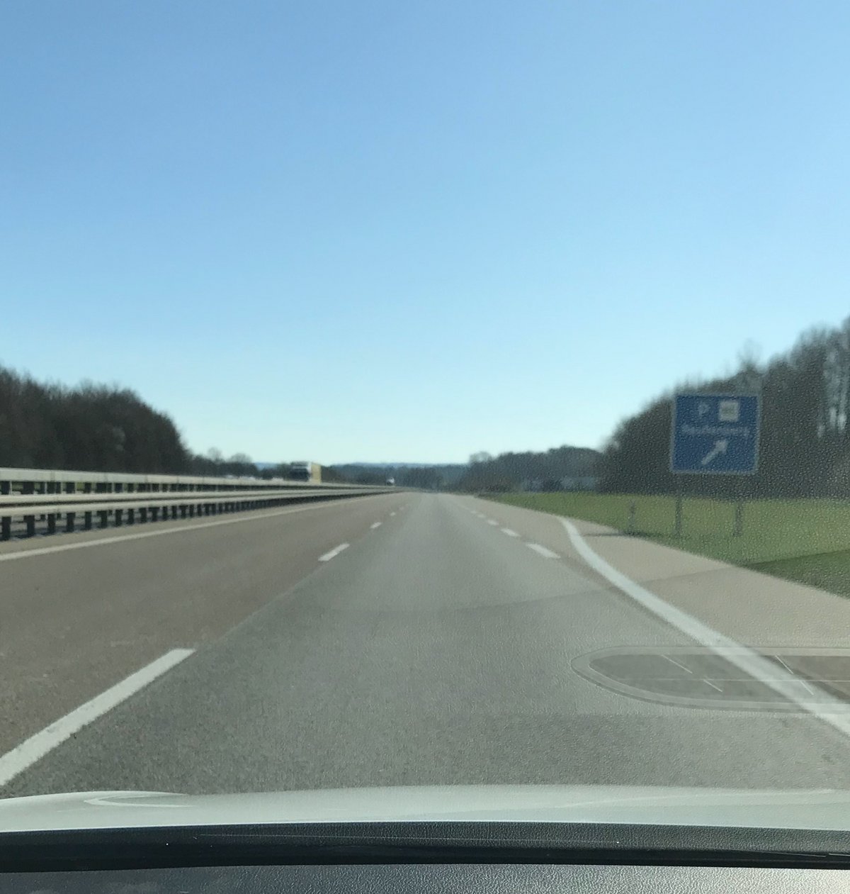 Leere Autobahn