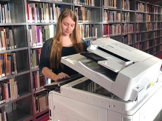 Canon copier in the IKMZ