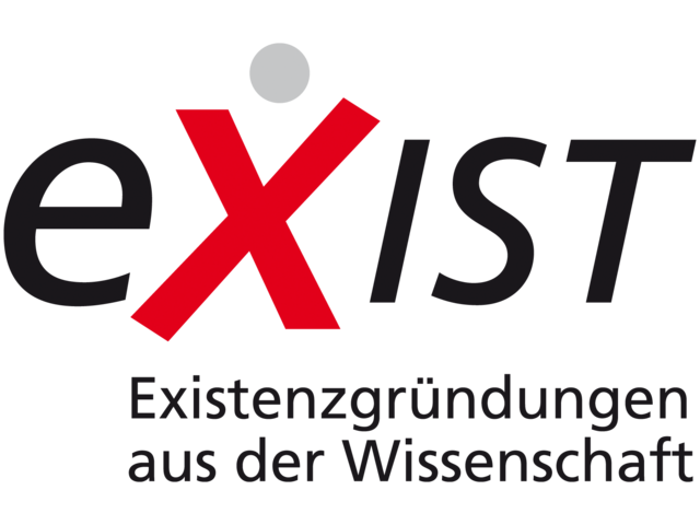 EXIST-Logo: Existenzgründungen aus der Wissenschaft