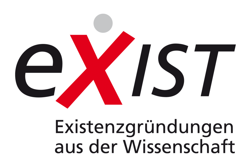 EXIST logo: Start-ups from science