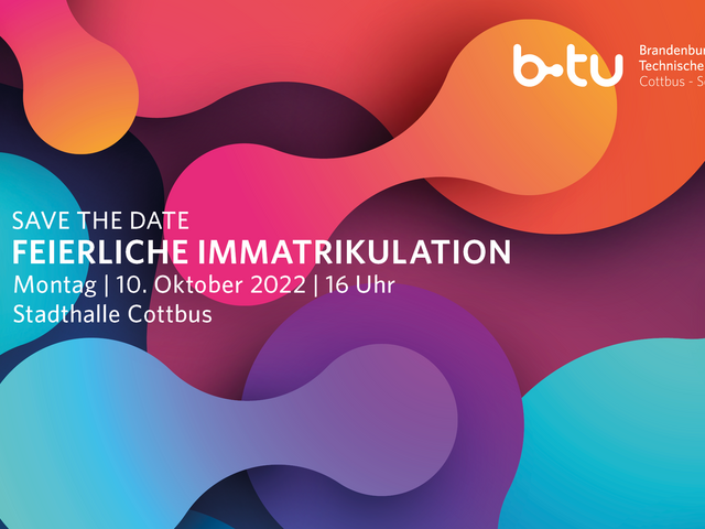Grafik zur Feierlichen Immatrikulation