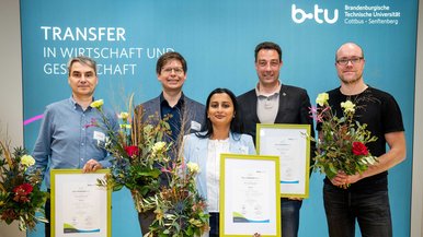 BTU-Transferpreisträger Mesh4U