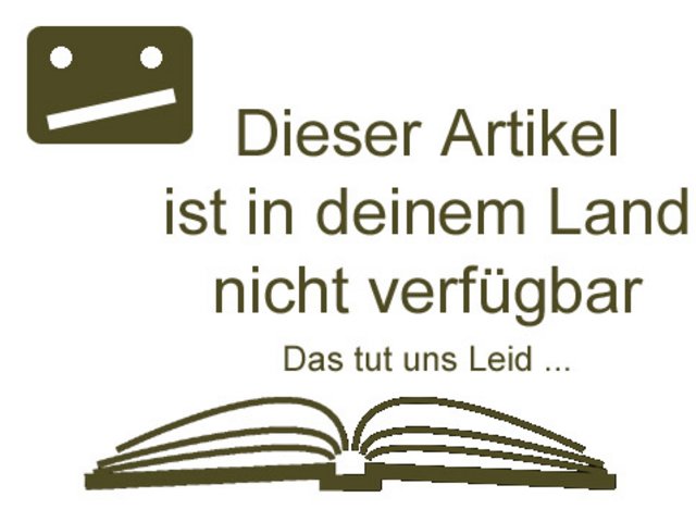Dieser Artikel ist in diesem Land nicht Verfügbar. Das tut uns Leid.