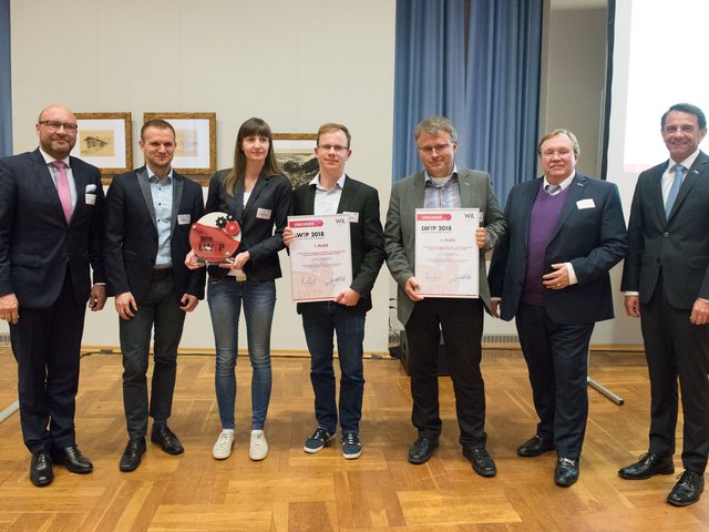 Die Gewinner des 1. Preises beim Lausitzer WissenschaftsTransferpreises 2018