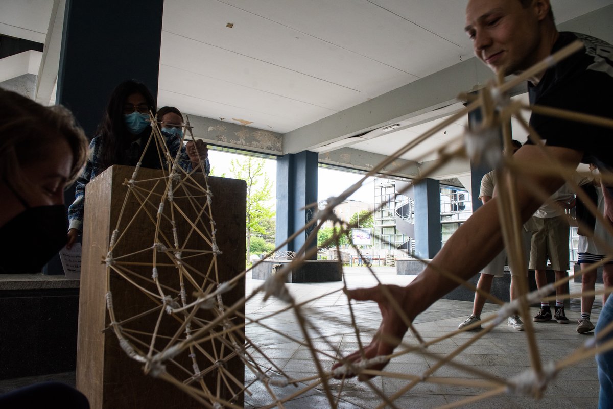 Self-constructed bridges under test