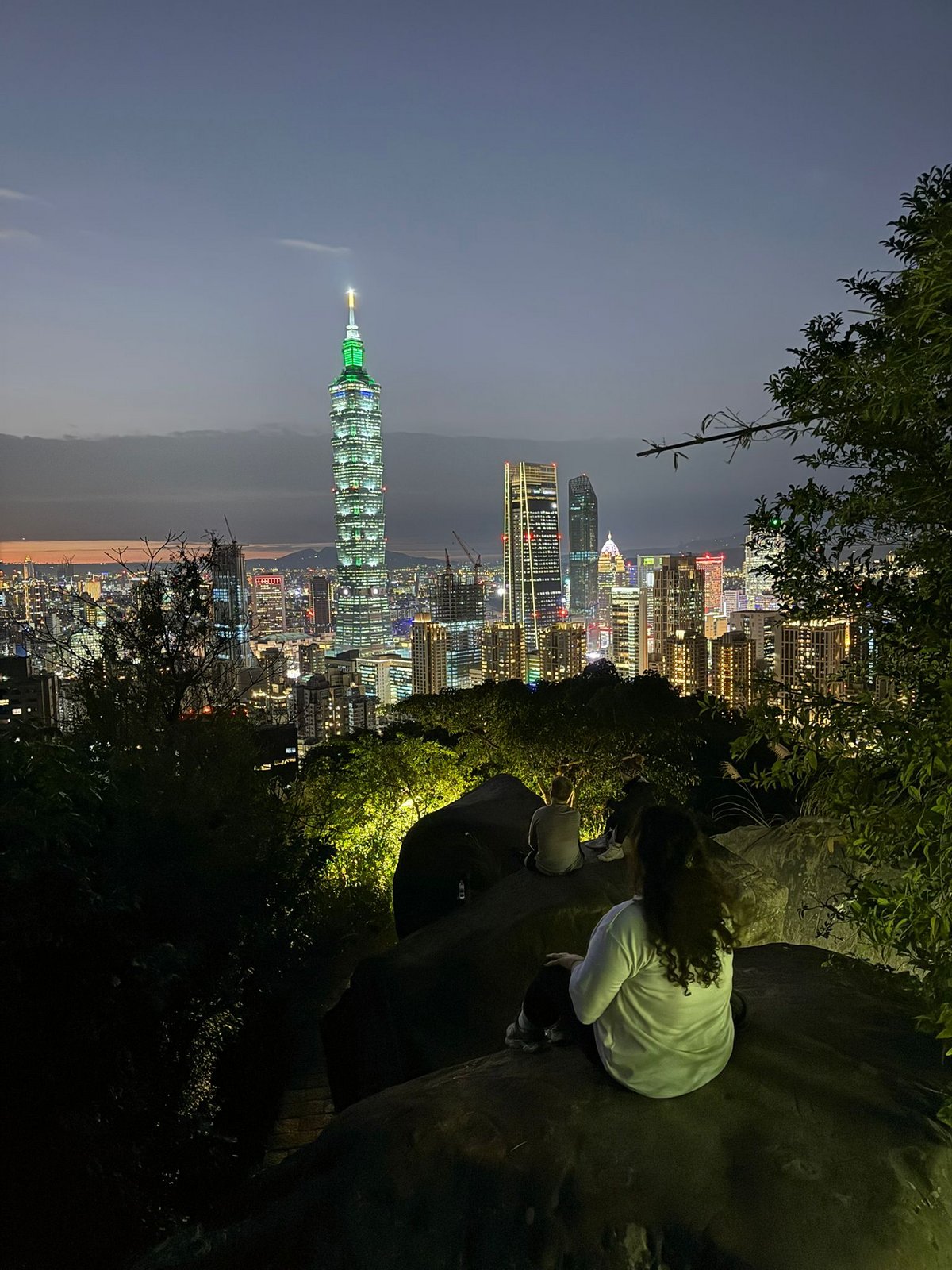 In Taipei wohnen fast 2,5 Millionen Menschen. Eine Großstadt, die besonders bei Nacht beeindruckt. (Foto: privat)