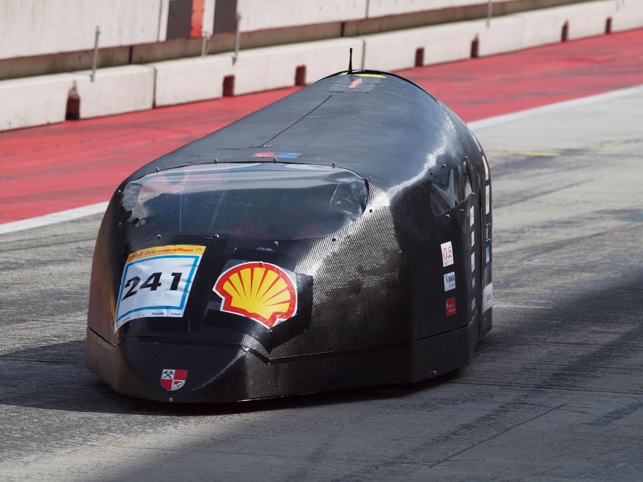 das zweite Fahrzeug des Team (LaDy) im Einsatz auf dem Lausitzring.