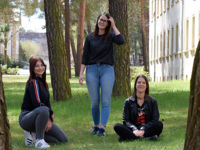 die Studentinnen des Nachhilfeteams am Campus Cottbus-Sachsendorf