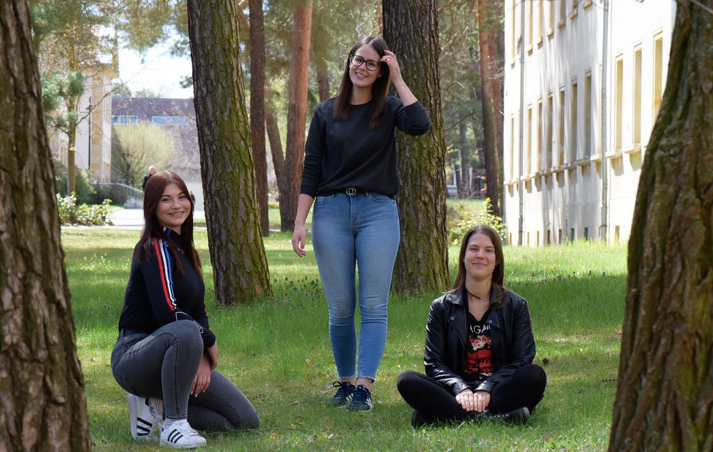 die Studentinnen des Nachhilfeteams am Campus Cottbus-Sachsendorf