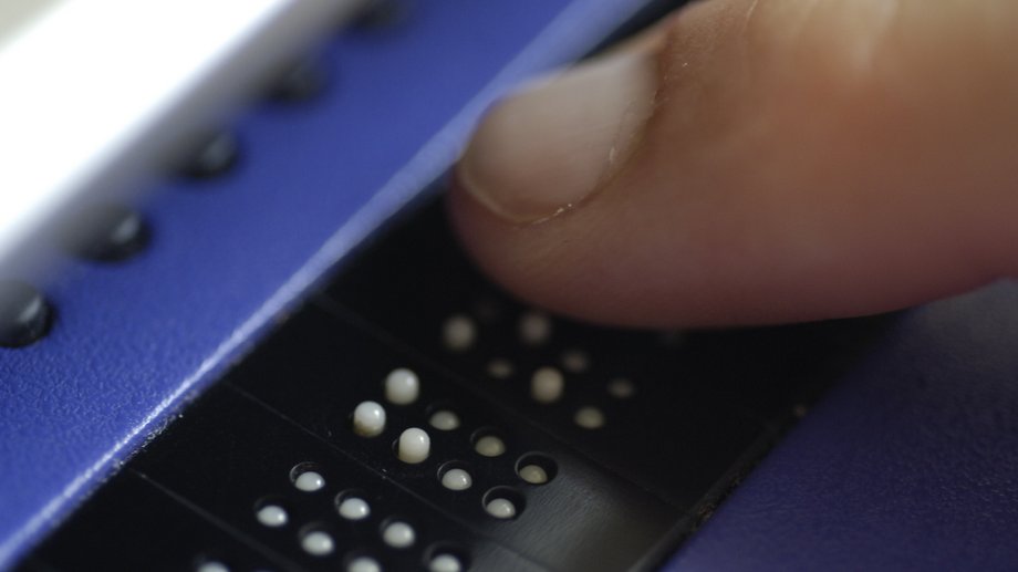[Translate to Englisch:] Brailleschrift