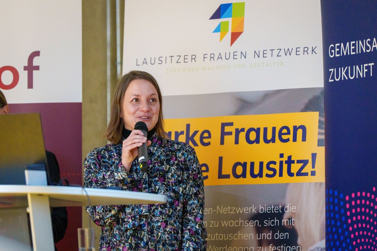 The founder of the Lausitz Women's Network Romy Hoppe.