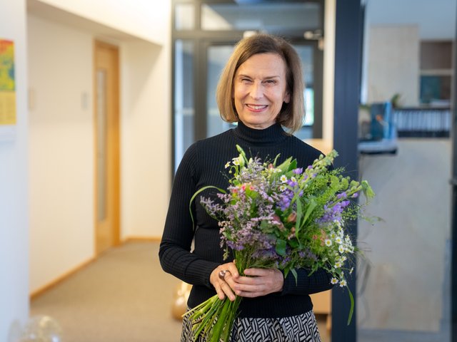 Portrait der Präsidentin