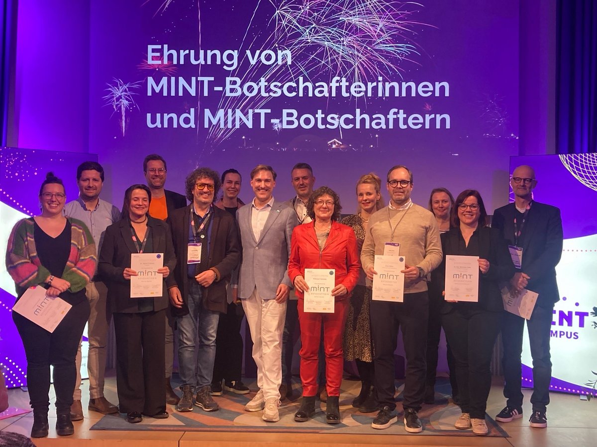 Gruppenbild der ausgezeichneten Personen