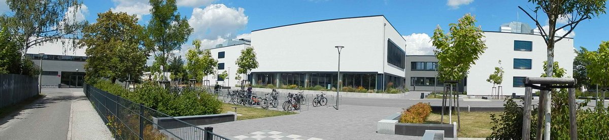 Nordansicht des Steenbeck-Gymnasiums