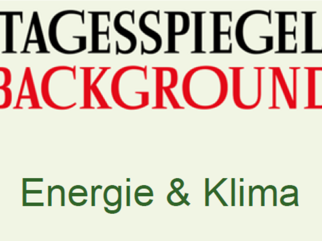 Logo Tagesspiegel Background Energie und Klima