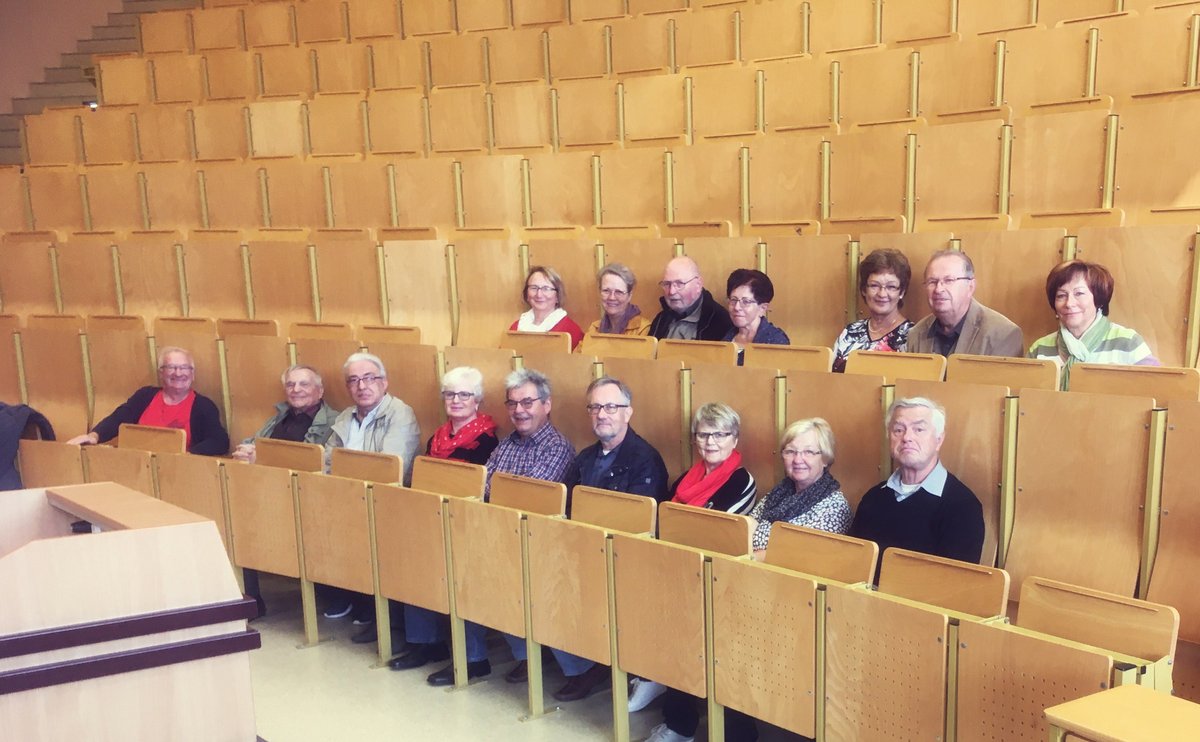 Senftenberger Alumni bei der Campusführung