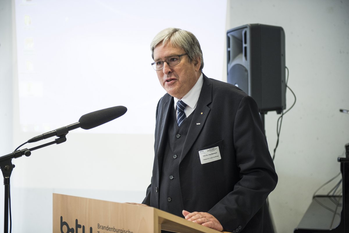 Grußworte Prof. Dr. Jörg Steinbach, Präsident der BTU