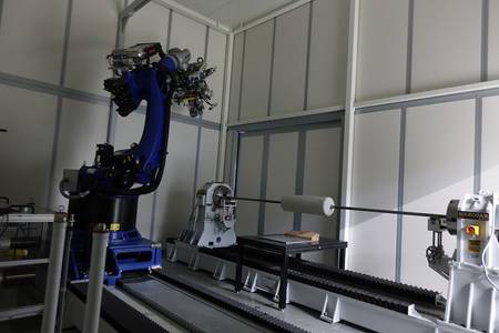 Mikrosam AFP Anlage in Laserschutzkabine Mikrosam AFP Anlage in Laserschutzkabine