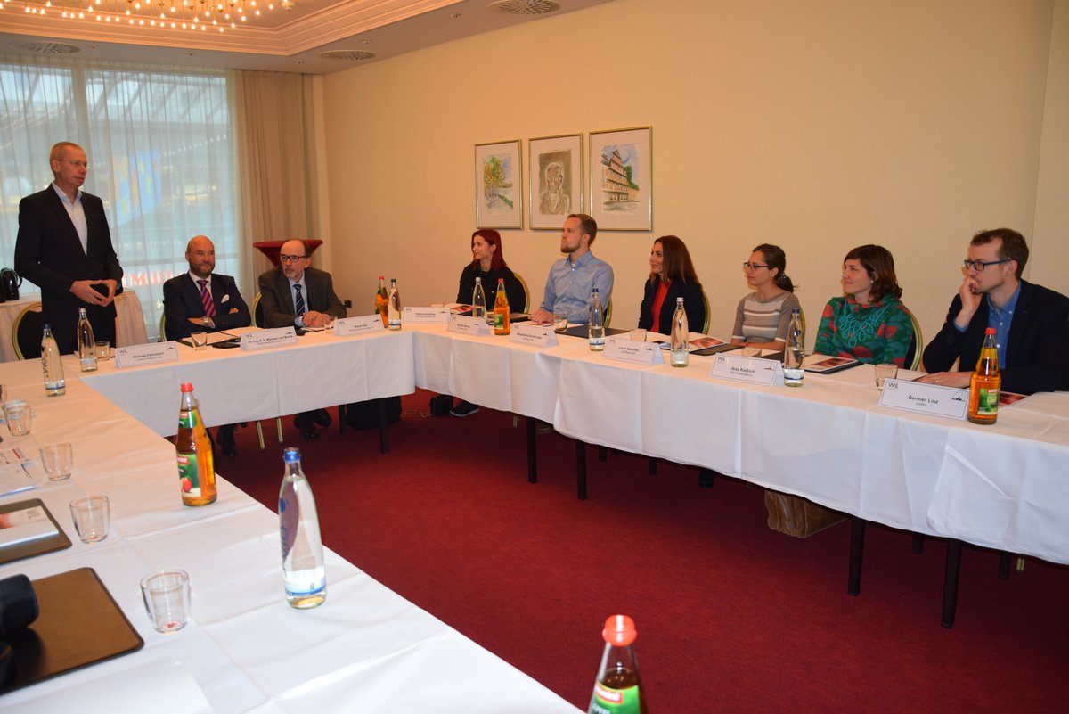 während der Pressekonferenz zur Bekanntgabe der Nominierten
