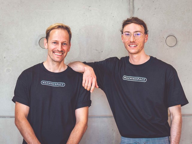Jannis Werner (rechts) und Björn Hansen. 