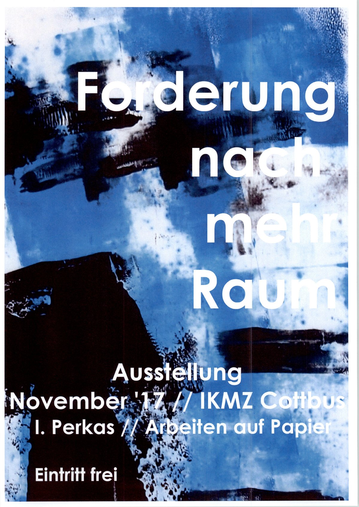 Plakat der Ausstellung