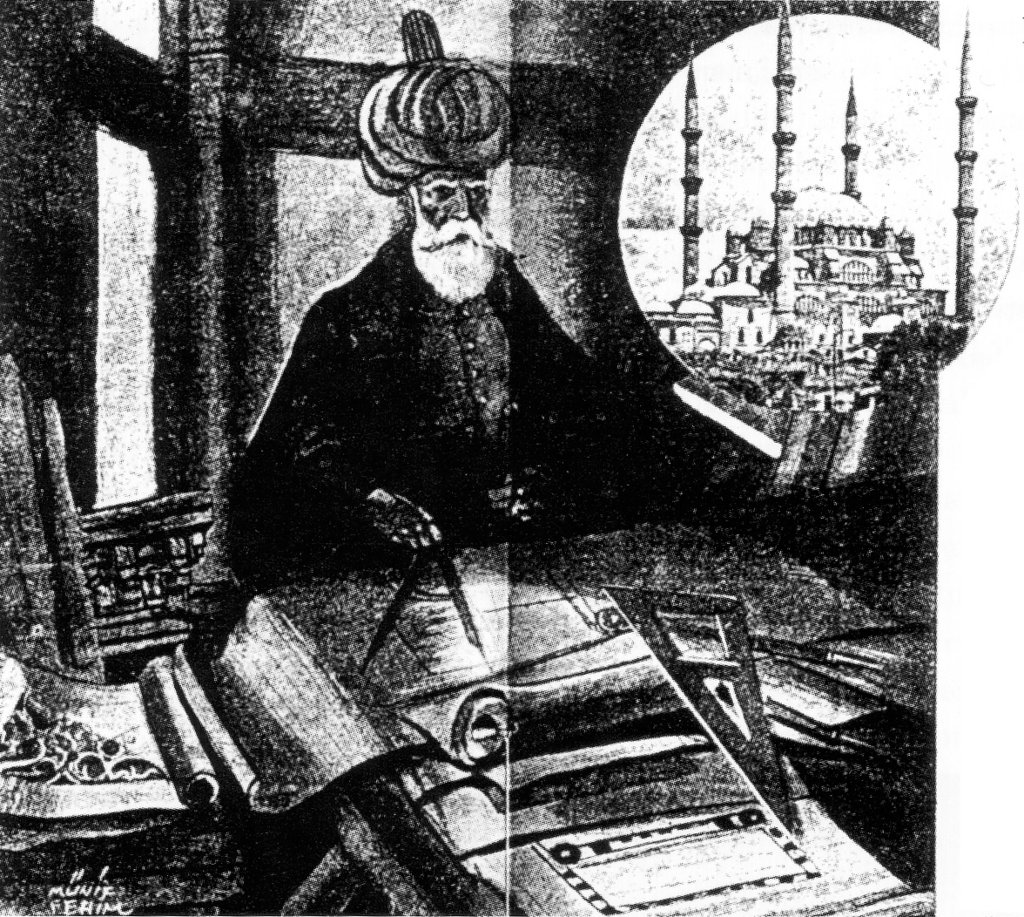 Mimar Sinan Büro Quelle: NECIPOGLU 2005, S. 16, Münif Fehim