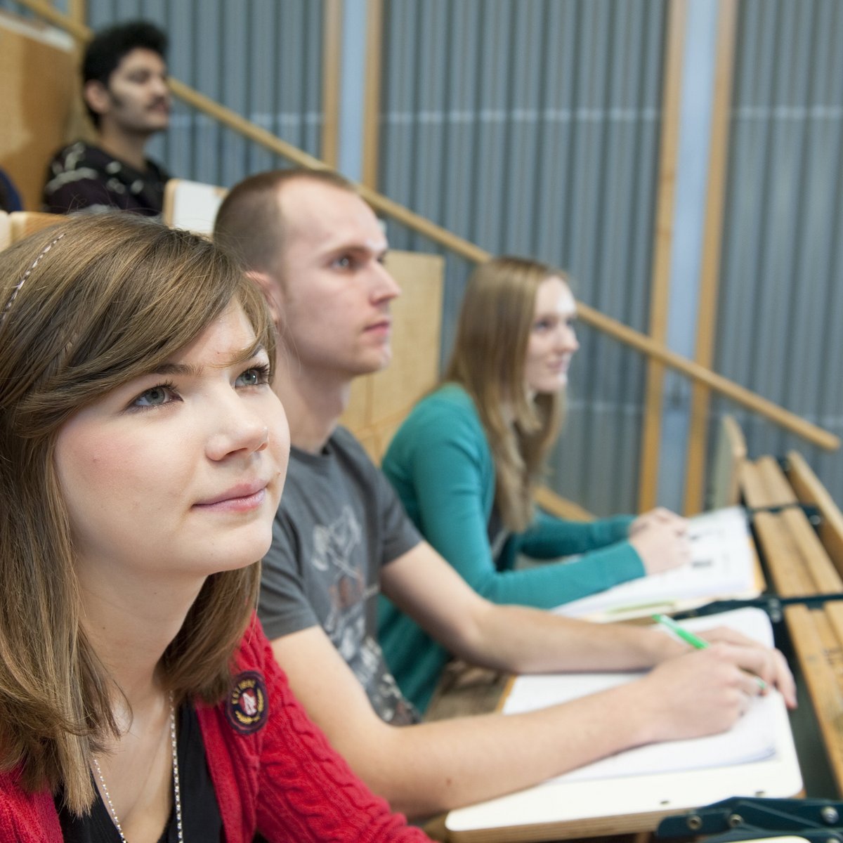 Studierende im Hörsaal