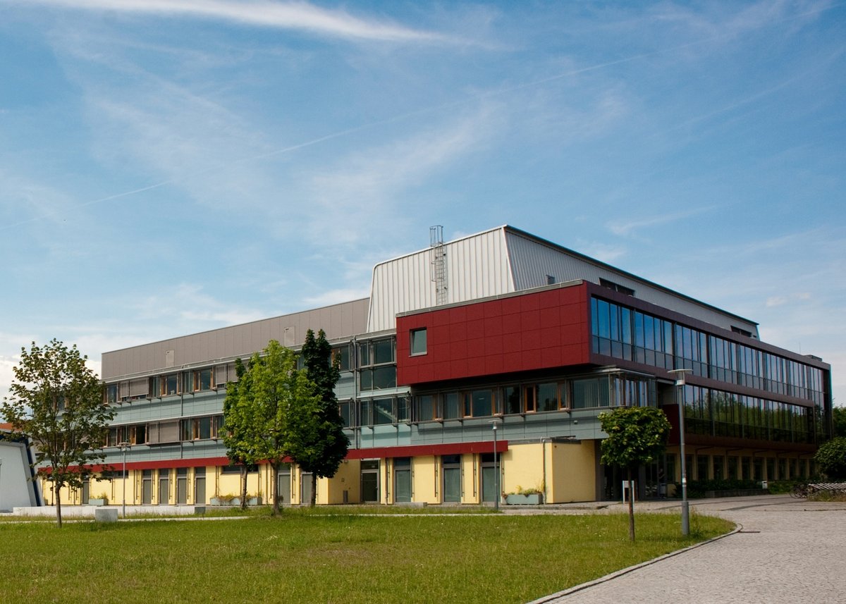 Das Laborgebäude Biotechnologie.
