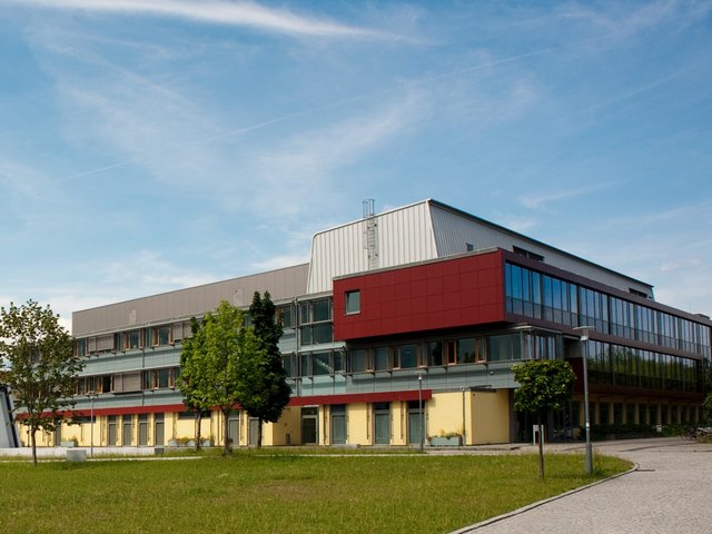 Das Laborgebäude Biotechnologie.