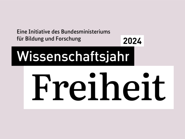 Wissenschaftsjahr 2024 Freiheit Logo