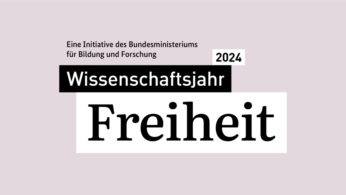 Wissenschaftsjahr 2024 Freiheit Logo