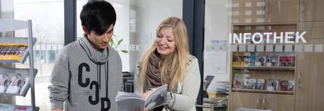 Your have questions about the start of your study? Please contact the responsible person in our information centre.
