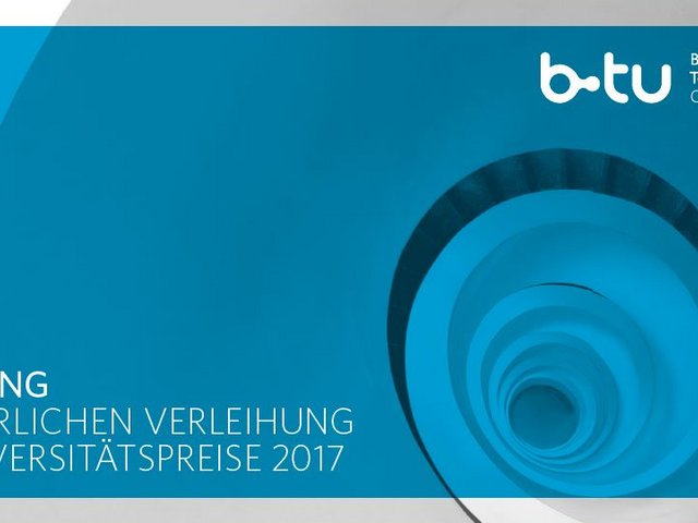 Einladung zur feierlichen Verleihung