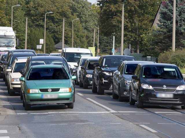 Autos im Stau