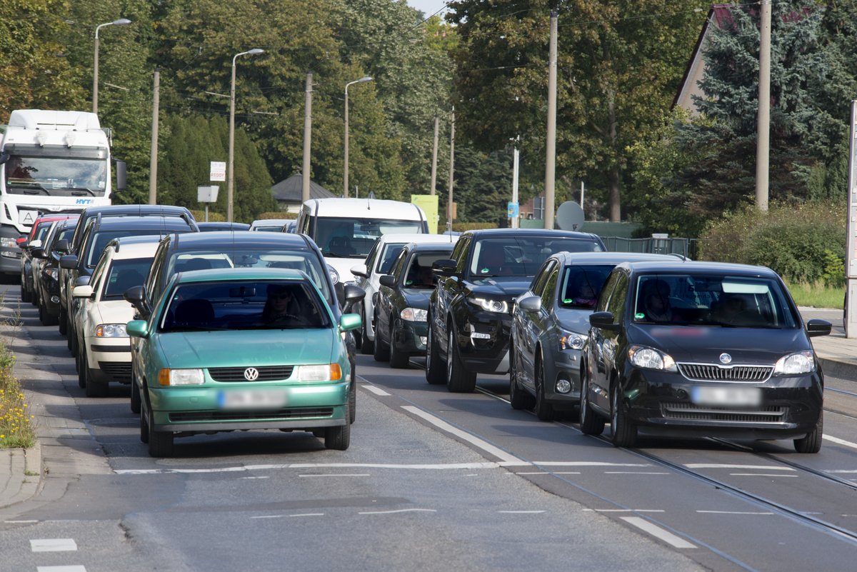 Autos im Stau