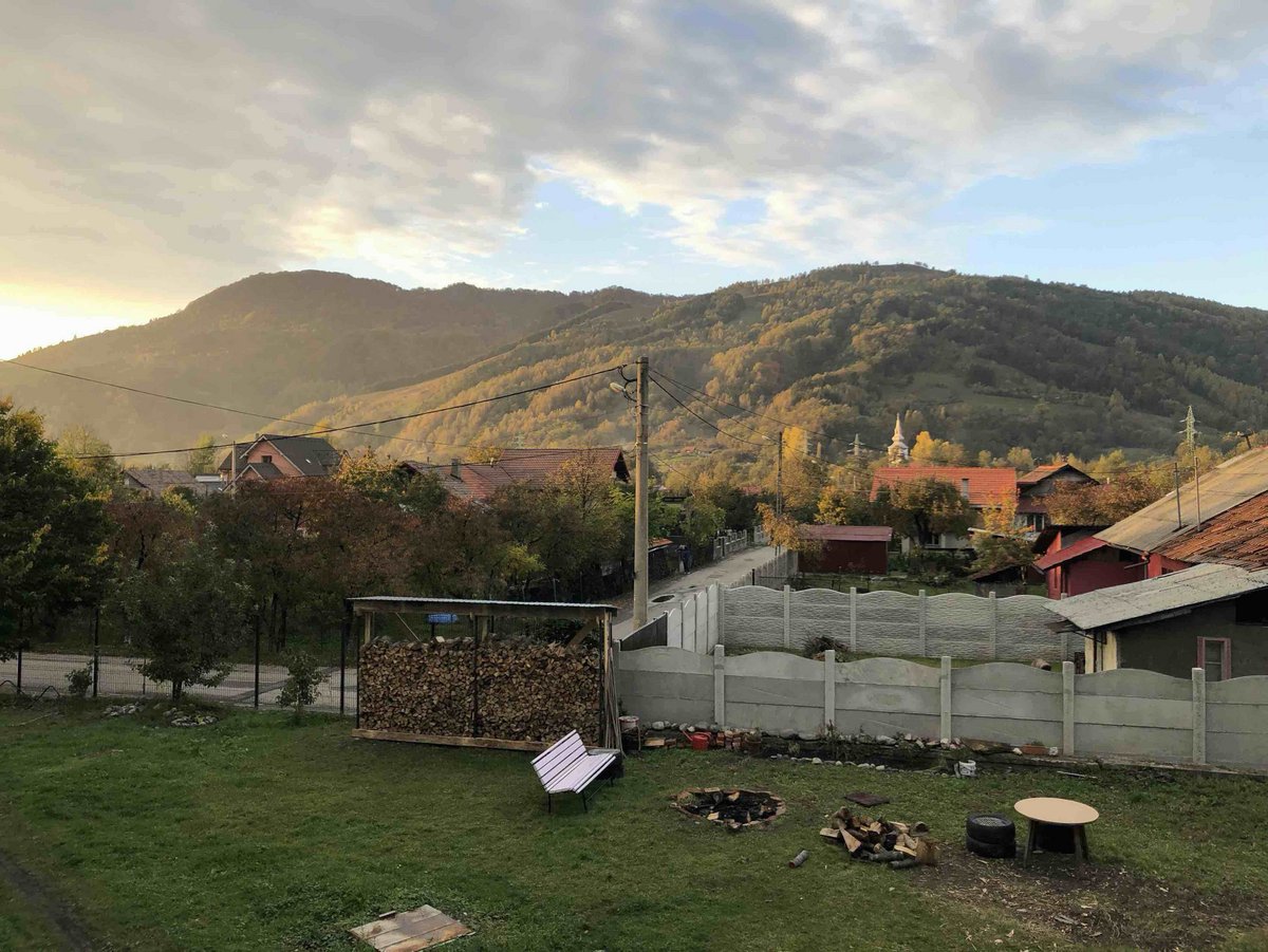 Surrounding countryside in Romania