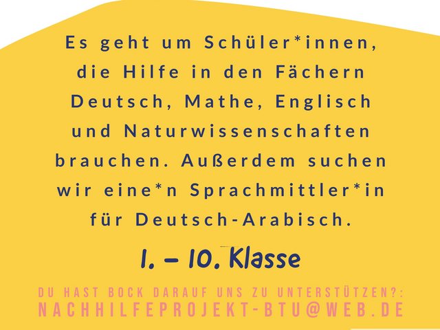 Aufruf der Studierenden