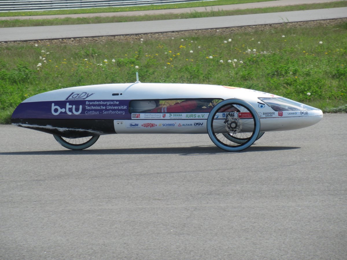 Das Energiesparmobil LaDyGator.