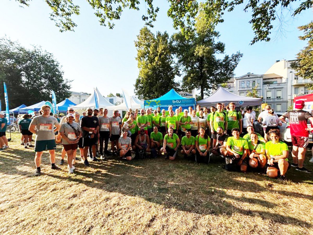 Gruppenbild des BTU-Teams 2024