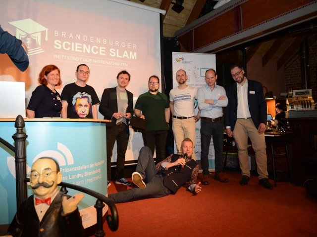 Gruppenfoto des Slammerteams