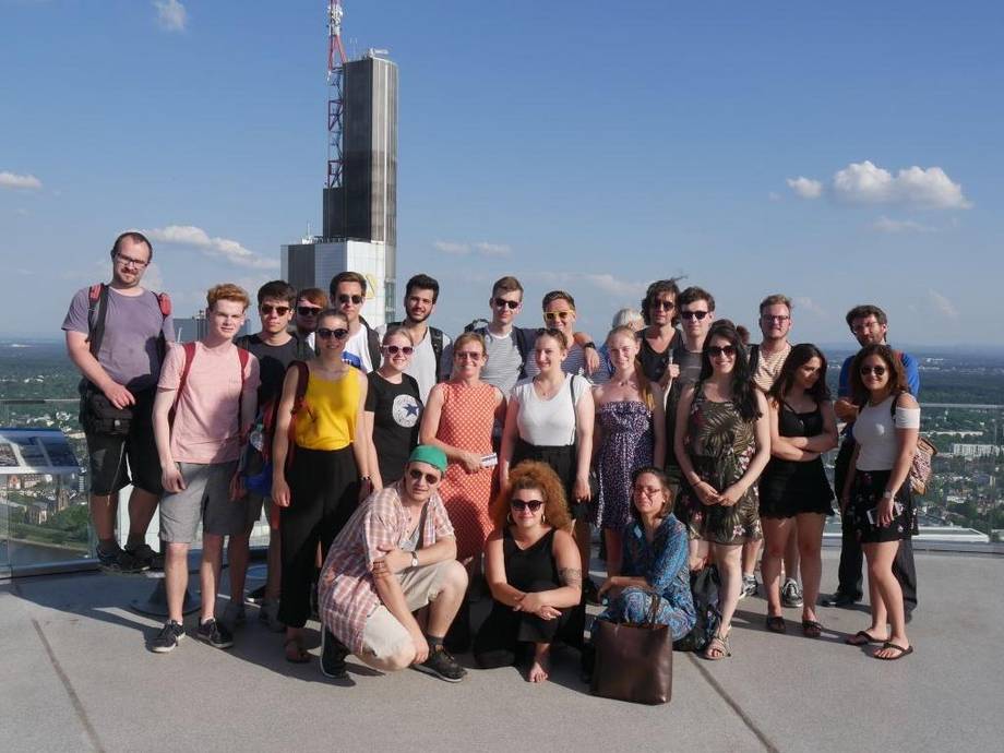 Frankfurt Exkursion 2018 Gruppenbild BTU Frankfurt Exkursion 2018 Gruppenbild BTU