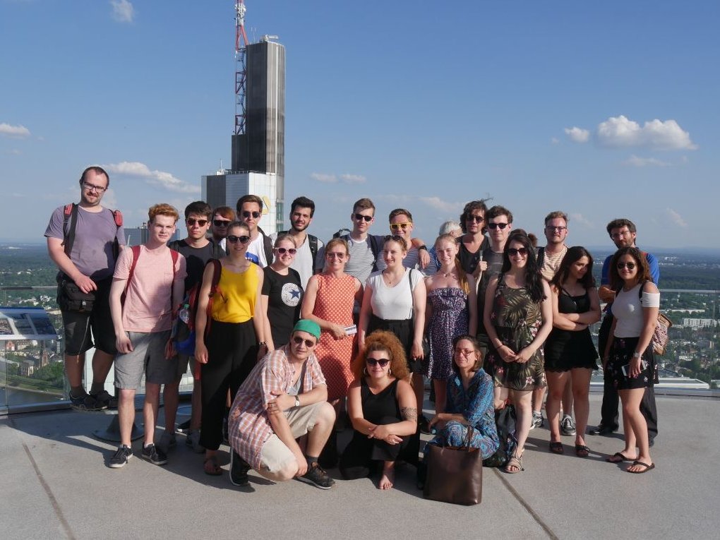 Frankfurt Exkursion 2018 Gruppenbild BTU Frankfurt Exkursion 2018 Gruppenbild BTU