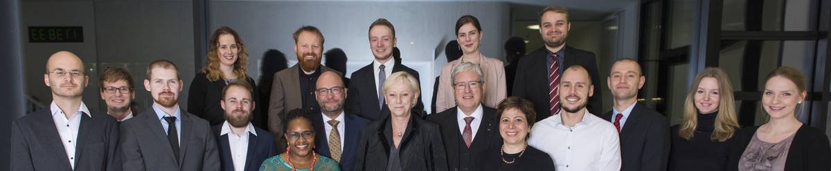 Gruppenfoto der Preisverleihung 2018