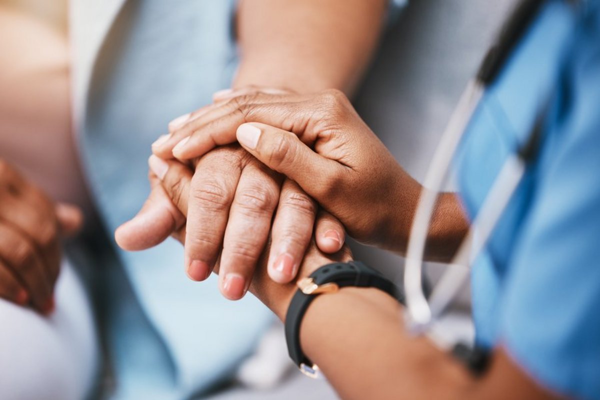 Hands full of compassion