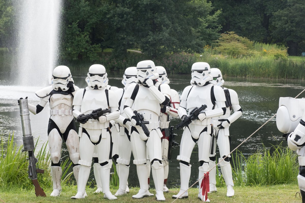 Drei Tage lang ist der Park Treffpunkt für Film-Begeisterte, Fantasy-Enthusiast*innen und Gamer*innen. (Foto: BTU, Ralf Schuster)