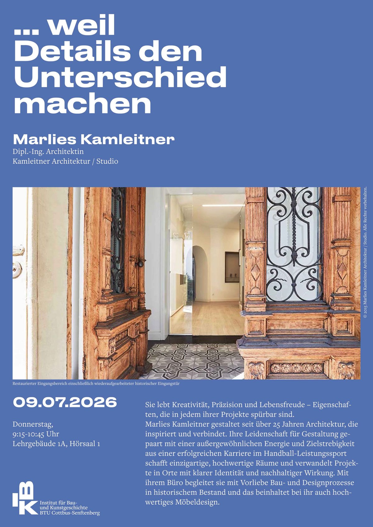 poster für Veranstaltung