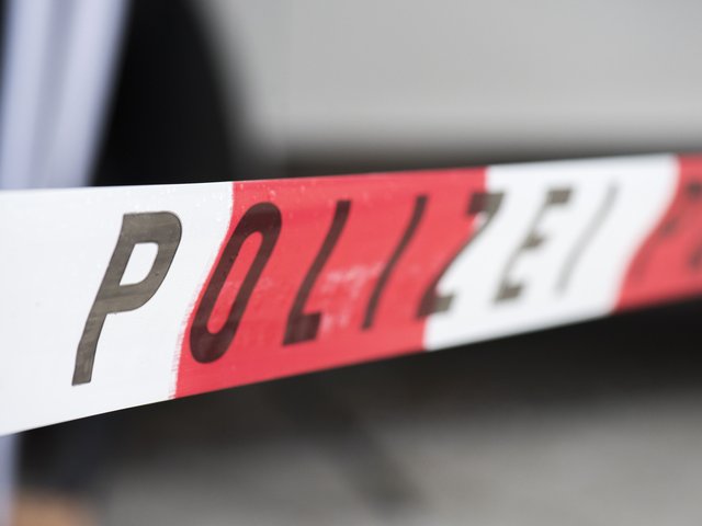 Absperrband der Polizei