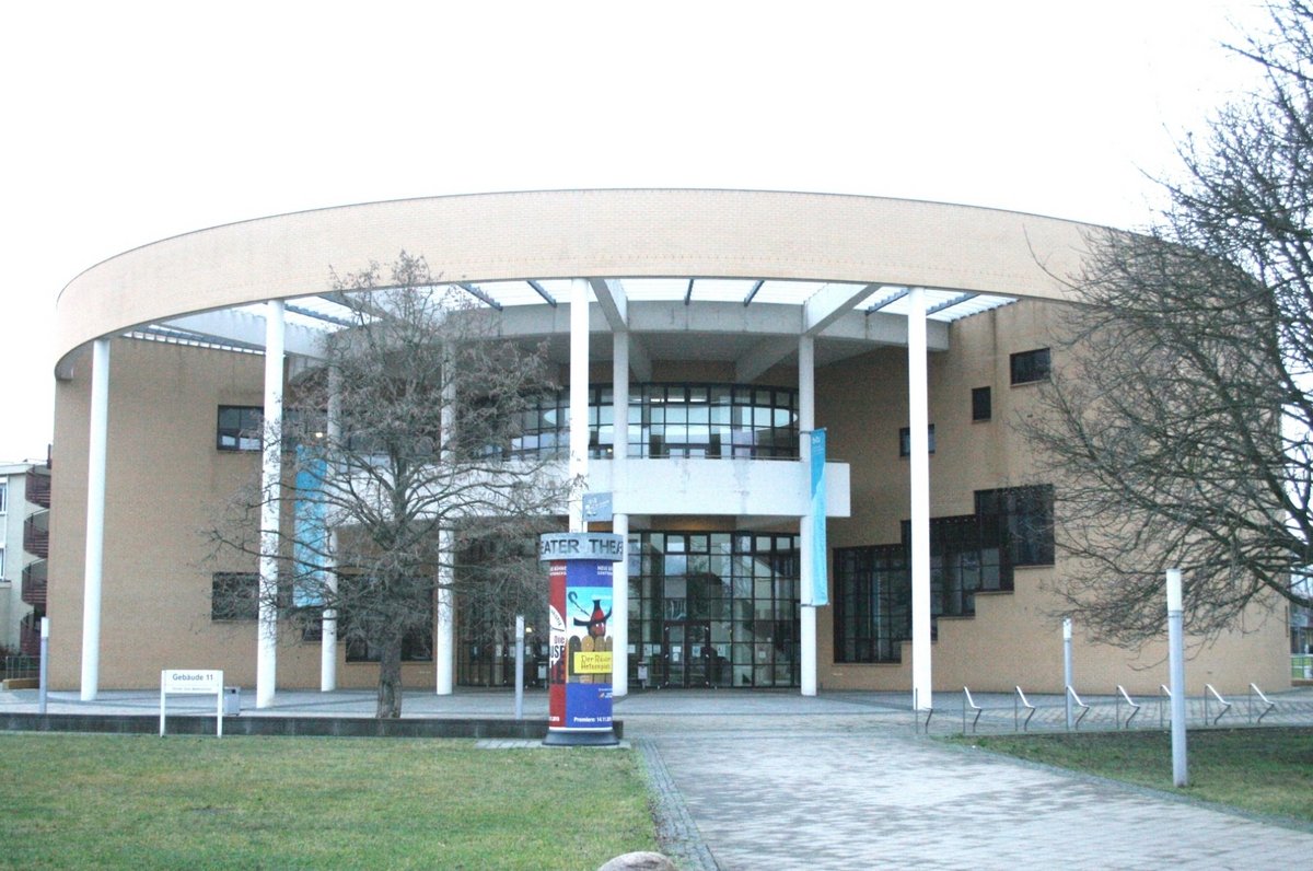 Blick auf das Konrad-Zuse-Medienzentrum.