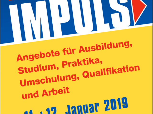 Plakat zur Bildungsmesse IMPULS