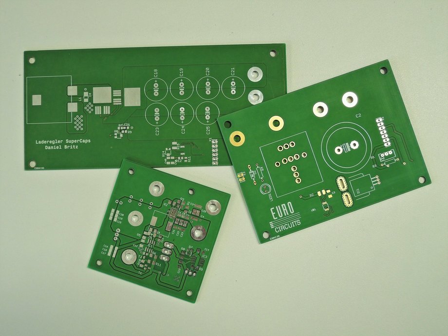Elektronik Platinen des Teams